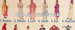 中国人是十二支派哪个后裔