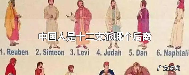 中国人是十二支派哪个后裔