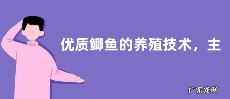 优质鲫鱼的养殖技术,主要有以下几方面