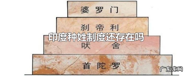 印度种姓制度还存在吗