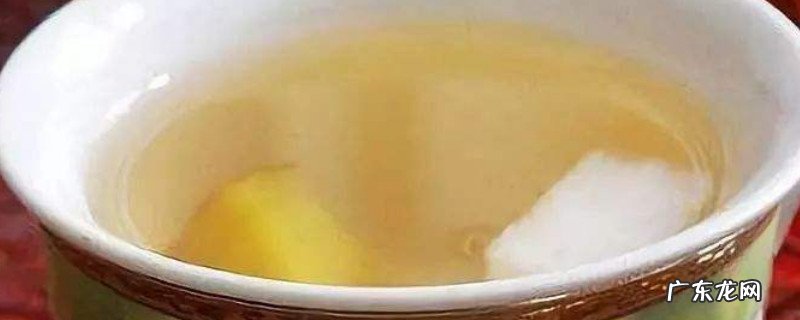 萝卜生姜蜂蜜水的功效