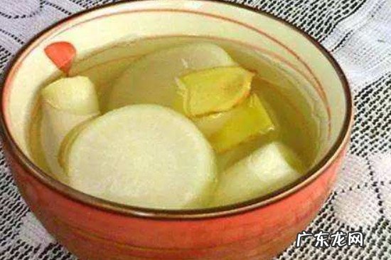 萝卜生姜蜂蜜水的功效