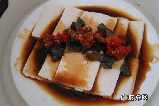 皮蛋豆腐的做法窍门