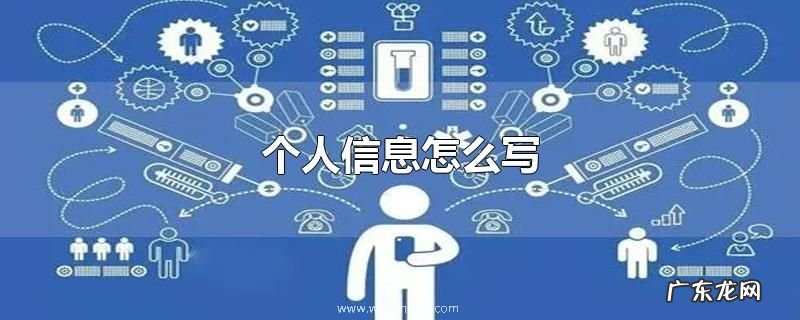 个人信息怎么写