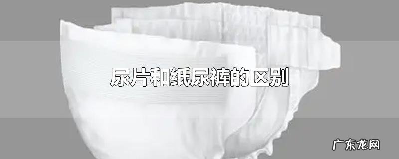 尿片和纸尿裤的区别