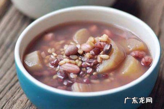 红豆花生大米粥的功效
