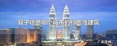 双子塔是哪个城市的标志性建筑