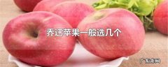 乔迁苹果一般选几个