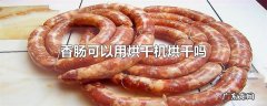 香肠可以用烘干机烘干吗