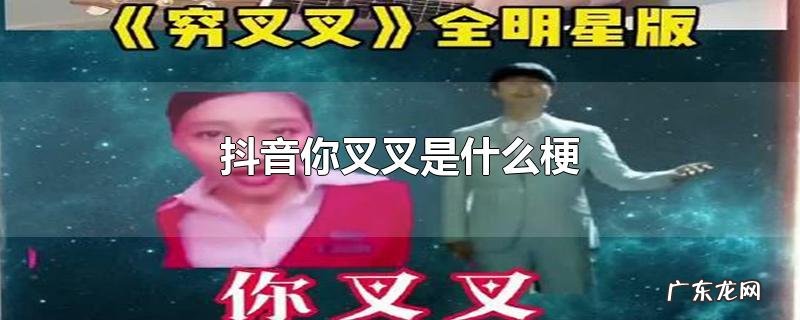 抖音你叉叉是什么梗