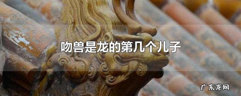 吻兽是龙的第几个儿子