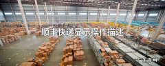 顺丰快递显示操作描述