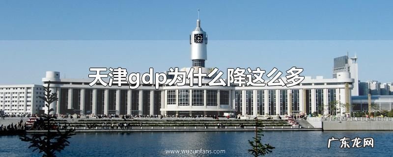 天津gdp为什么降这么多