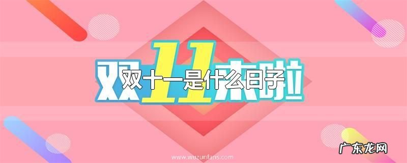 双十一是什么日子
