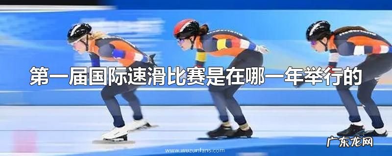 第一届国际速滑比赛是在哪一年举行的