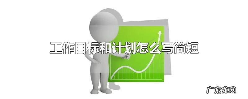 工作目标和计划怎么写简短
