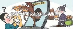 特洛伊木马攻击的威胁类型属于