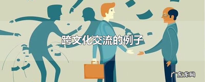 跨文化交流的例子