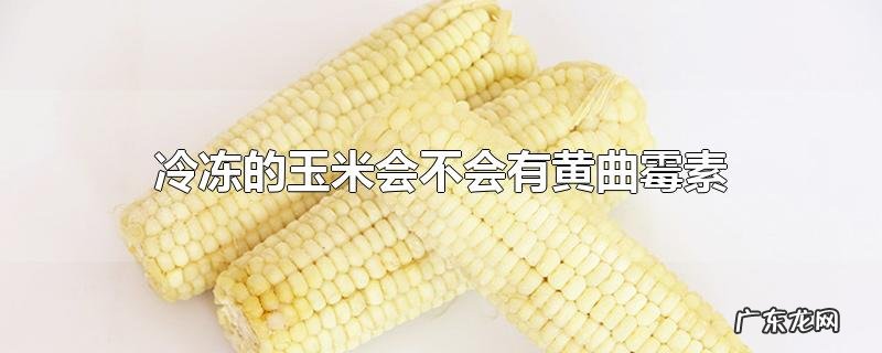冷冻的玉米会不会有黄曲霉素