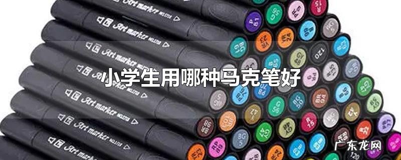 小学生用哪种马克笔好