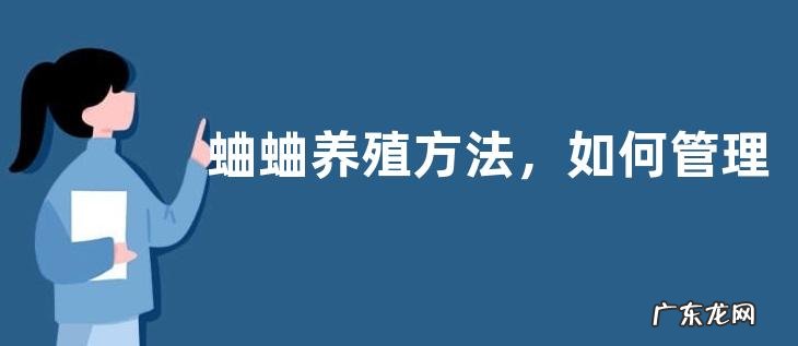 蛐蛐养殖方法,如何管理