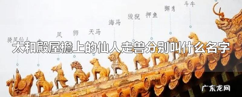 太和殿屋檐上的仙人走兽分别叫什么名字