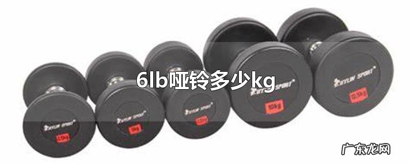 6lb哑铃多少kg