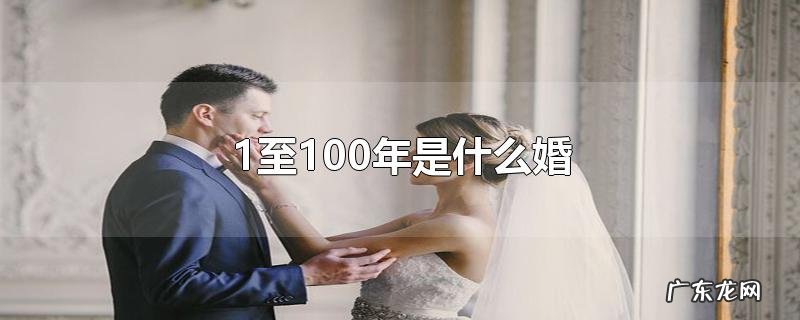 1至100年是什么婚