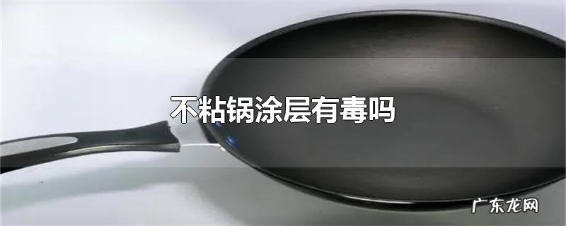 不粘锅涂层有毒吗