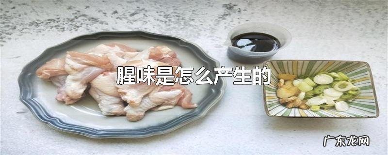 腥味是怎么产生的