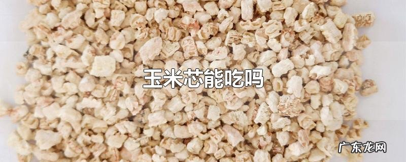 玉米芯能吃吗