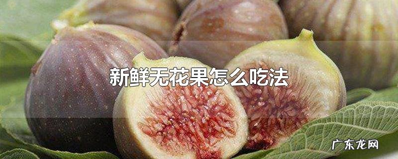 新鲜无花果怎么吃法