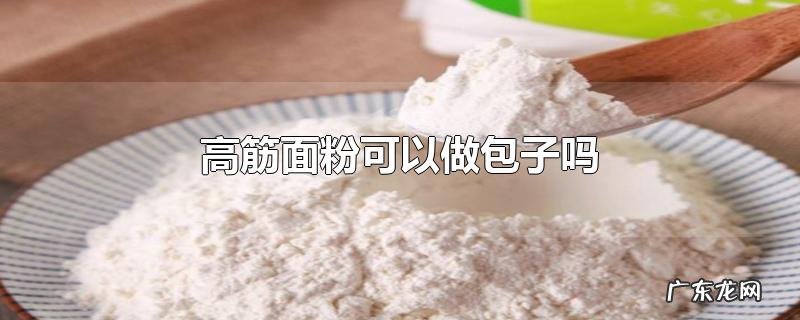 高筋面粉可以做包子吗