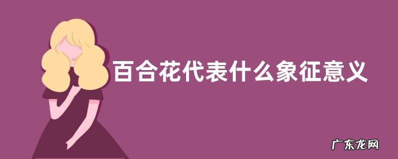 百合花代表什么象征意义 百合花的含义和寓意