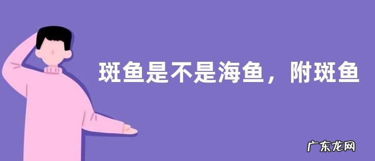 斑鱼是不是海鱼，附斑鱼的营养价值