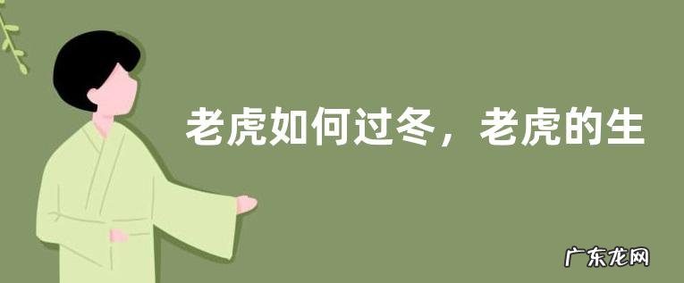 老虎如何过冬，老虎的生存现状