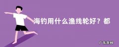 海钓用什么渔线轮好？都有什么优缺点