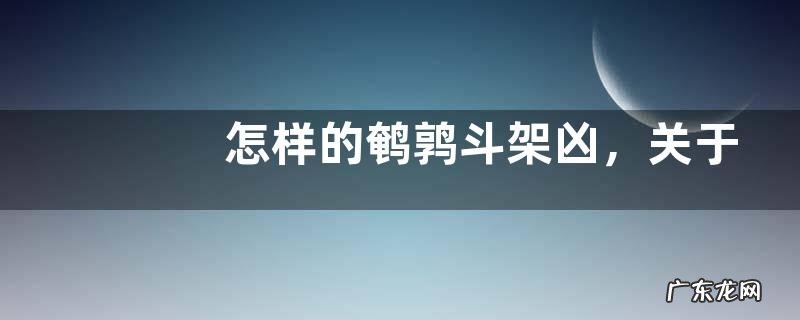 怎样的鹌鹑斗架凶，关于斗鹌鹑的介绍