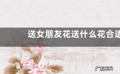 送女朋友花送什么花合适 给女朋友买什么花好