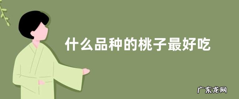 什么品种的桃子最好吃 常见桃子最新品种