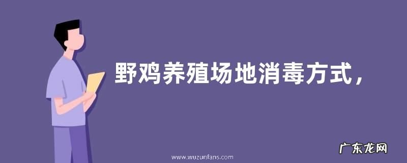 野鸡养殖场地消毒方式,怎样带鸡消毒