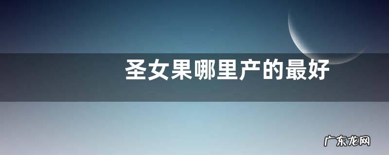 圣女果哪里产的最好