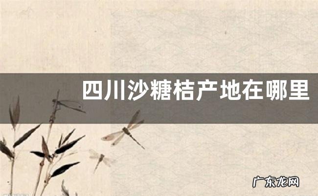 四川沙糖桔产地在哪里