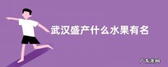 武汉盛产什么水果有名