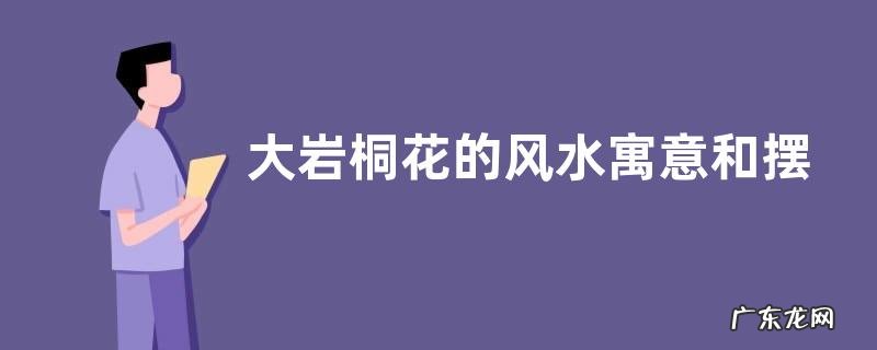大岩桐花的风水寓意和摆放位置