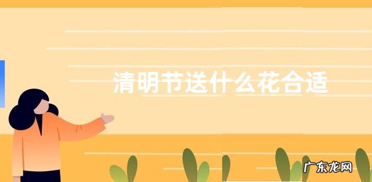 清明节送什么花合适