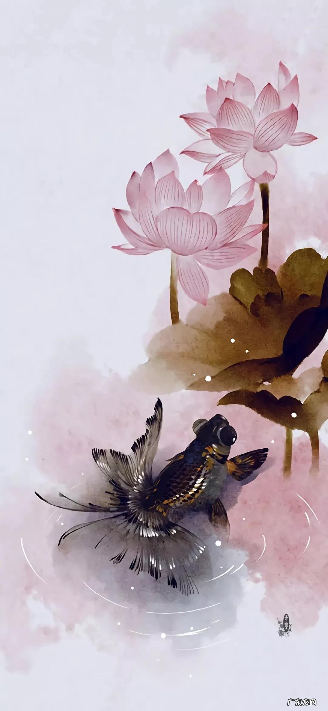 古风水墨名画壁纸图片