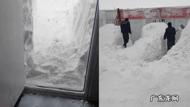 奇迹生还 男子醒来发现被几米高雪困在宿舍