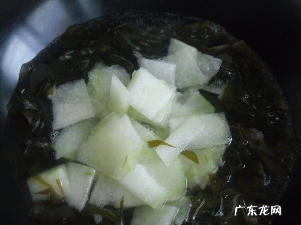 海带怎么做成汤 海带汤的制作过程图解