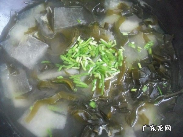 海带怎么做成汤 海带汤的制作过程图解